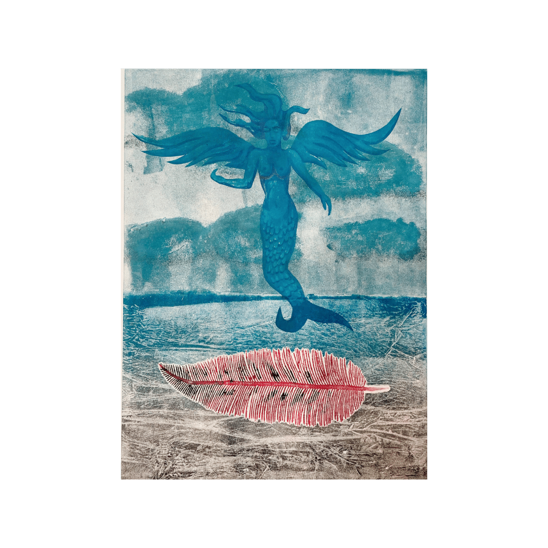 Sirena | Martin Moreno, 19.75 X 16, monoprint