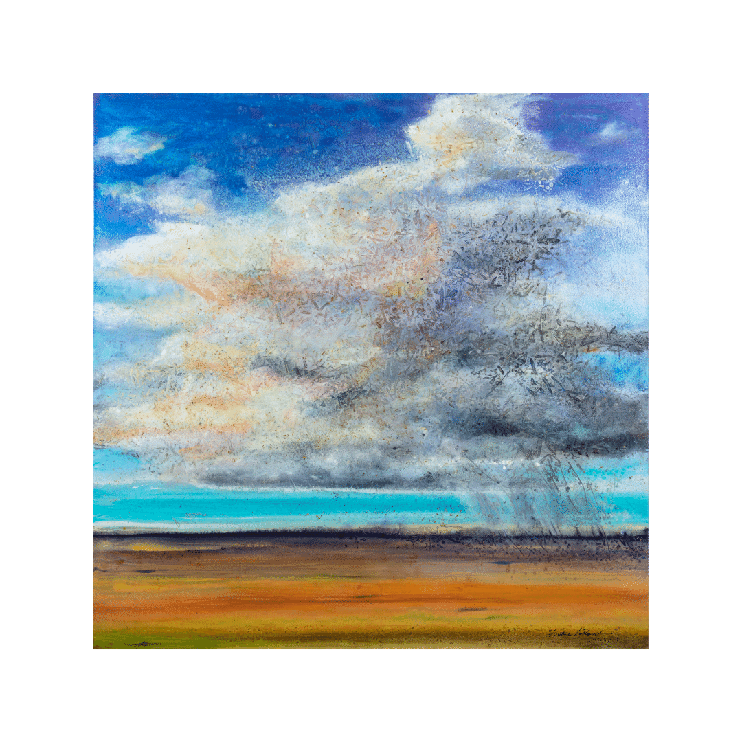 Smell the Rain Kristine Kollasch 48” x 48” Acrylic on Canvas