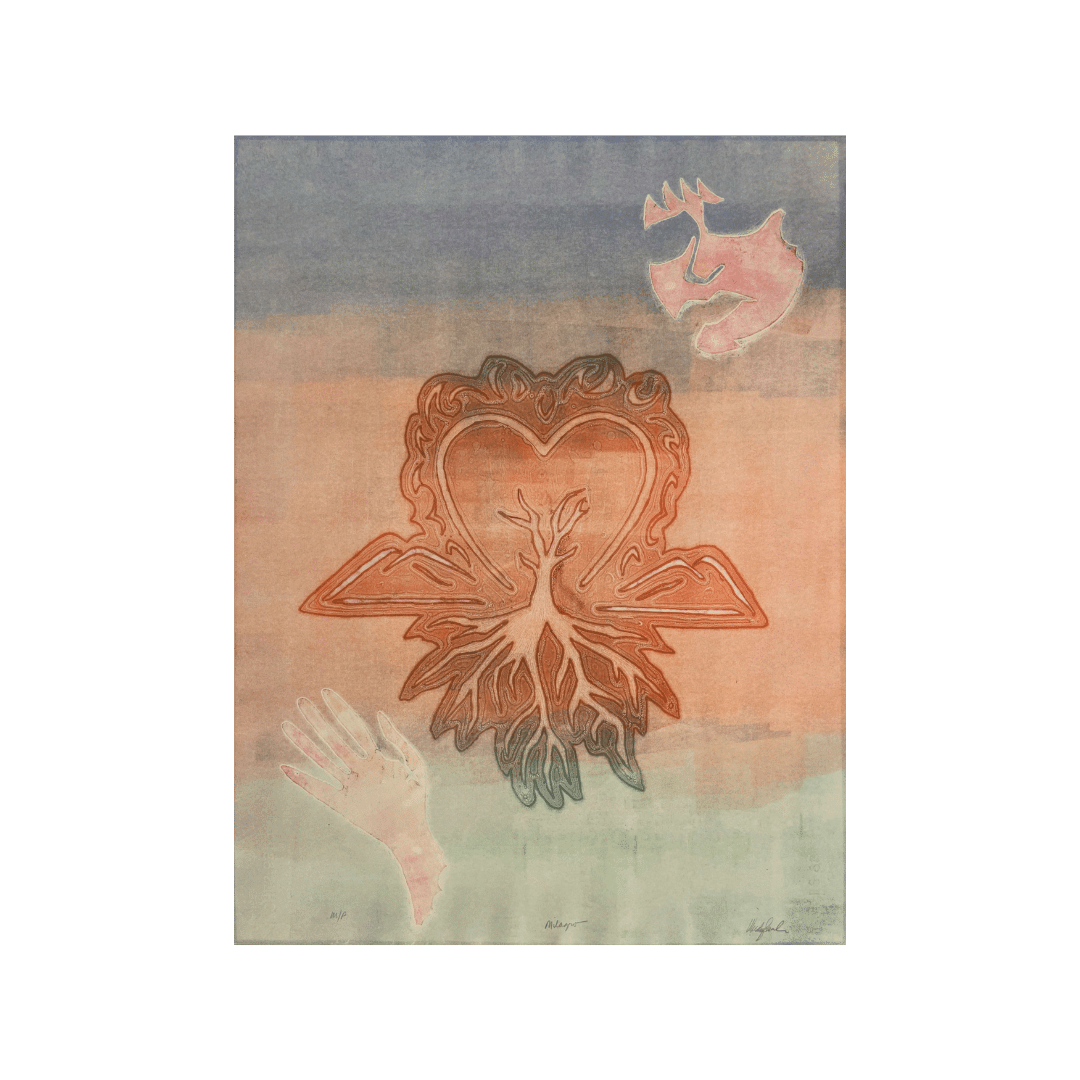 Milagro | Veronica Verdugo-Lomeli, 22 X 30, monoprint